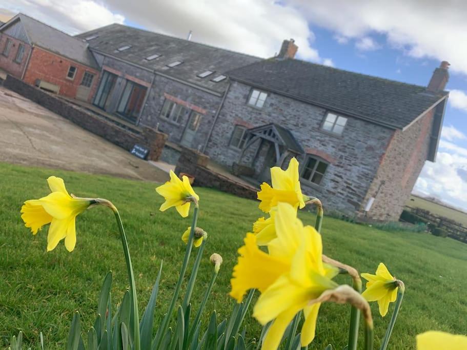 Coed Farm-Hot Tub-Sleeps 12-Near Brecon Villa Eksteriør bilde